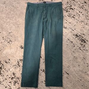 J. Crew Men's 770 Chino Pants - 36/32 - Green